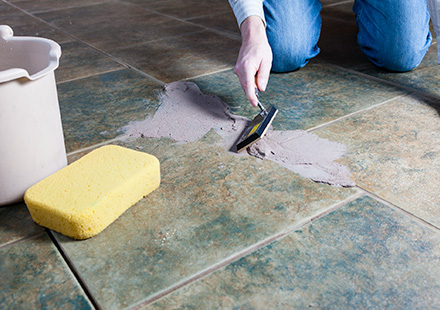 This Tile Floor in Hamilton Looks Amazing Thanks to Our Grout Cleaning  Services