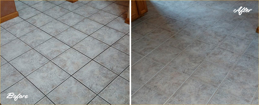 Floor Restored by Our Professional Tile and Grout Cleaners in Brick, NJ