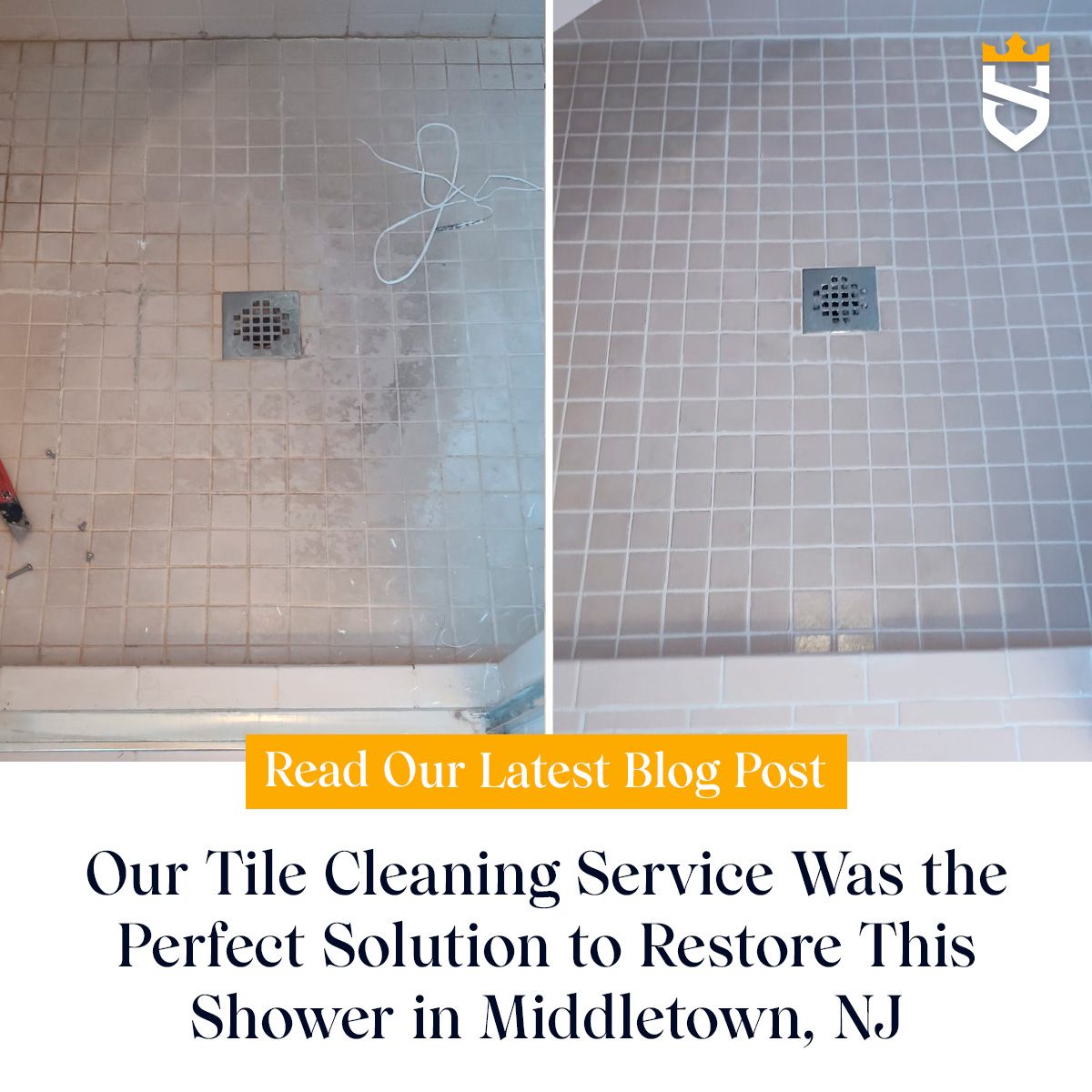 Our Tile Cleaning Service Was the Perfect Solution to Restore This Shower in Middletown, NJ